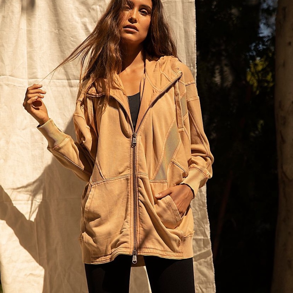 Free people All Your Love solid hoodie. Size S.